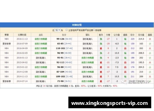 湖人球员战绩统计及分析：历年表现一览